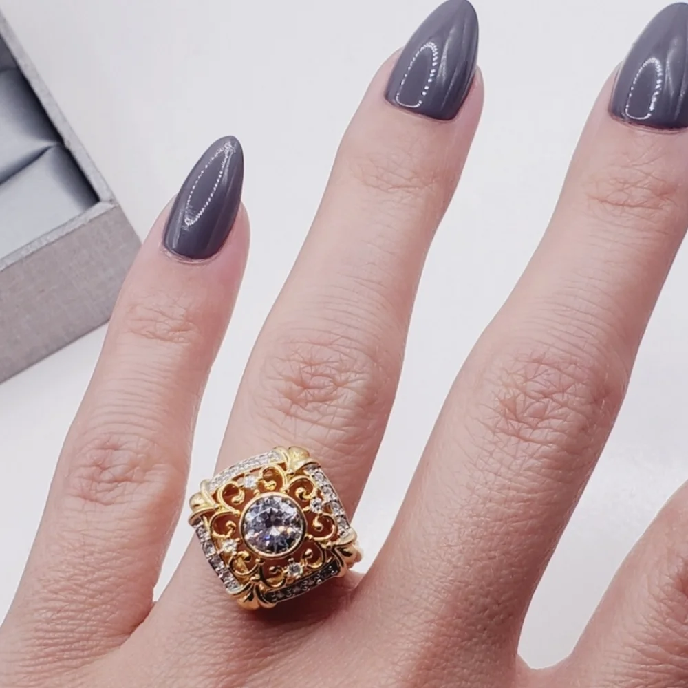 Gold Diamond Ring